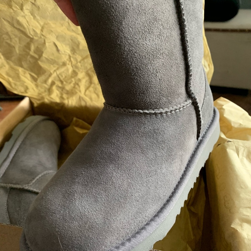 Grey Ugg Boots Girl Size 2